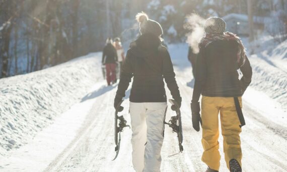 Lopen in de sneeuw